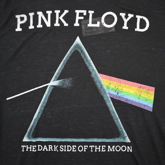 Pink Floyd Shirt Mens M Black Short Sleeve Crew Neck Graphic Print Casual Tee - Picture 9 of 15
